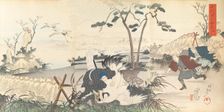 Chiyoda Castle (Album of Men), 1897., 1897. Creator: Chikanobu Yoshu