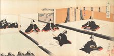Chiyoda Castle (Album of Men), 1897., 1897. Creator: Chikanobu Yoshu