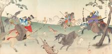 Chiyoda Castle (Album of Men), 1897., 1897. Creator: Chikanobu Yoshu