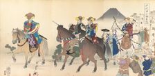 Chiyoda Castle (Album of Men), 1897., 1897. Creator: Chikanobu Yoshu