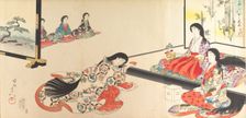 Chiyoda Castle (Album of Women), 1895., 1895. Creator: Chikanobu Yoshu