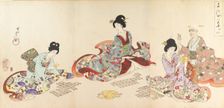 Chiyoda Castle (Album of Women), 1895., 1895. Creator: Chikanobu Yoshu