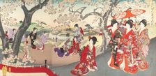 Chiyoda Castle (Album of Women), 1895., 1895. Creator: Chikanobu Yoshu
