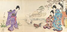 Chiyoda Castle (Album of Women), 1895., 1895. Creator: Chikanobu Yoshu