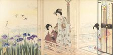 Chiyoda Castle (Album of Women), 1895., 1895. Creator: Chikanobu Yoshu