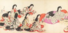 Chiyoda Castle (Album of Women), 1895., 1895. Creator: Chikanobu Yoshu