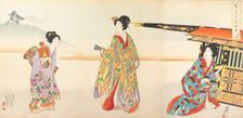 Chiyoda Castle (Album of Women), 1895., 1895. Creator: Chikanobu Yoshu