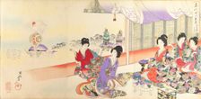 Chiyoda Castle (Album of Women), 1895., 1895. Creator: Chikanobu Yoshu