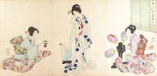 Chiyoda Castle (Album of Women), 1895., 1895. Creator: Chikanobu Yoshu