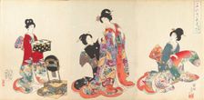 Chiyoda Castle (Album of Women), 1895., 1895. Creator: Chikanobu Yoshu