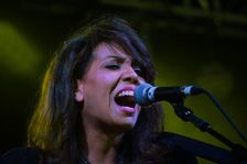 Chloe Charles, Love Supreme Jazz Festival, Glynde Place, East Sussex, 2014. Artist: Brian O'Connor