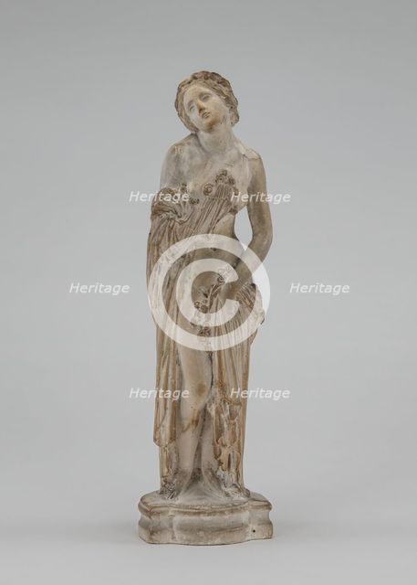 Chloris Caressed by Zephyr, model 1847, cast 1847/1904. Creator: James Pradier.