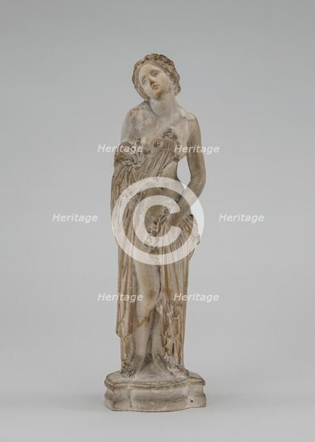 Chloris Caressed by Zephyr, model 1847, cast 1847/1904. Creator: James Pradier.