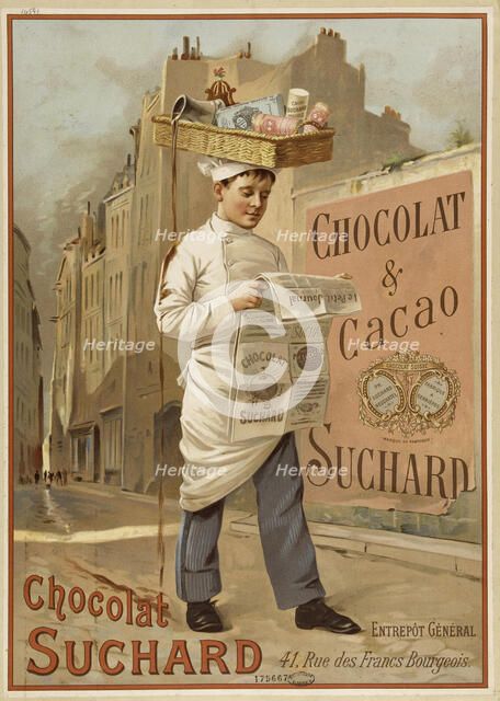 Chocolat et cacao Suchard, 1895. Creator: Anonymous.