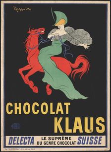 Chocolat Klaus , 1902. Creator: Cappiello, Leonetto (1875-1942)