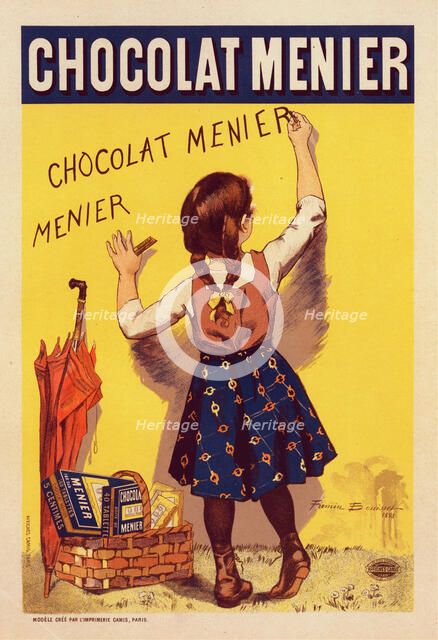 Chocolat Menier , 1896. Creator: Bouisset, Firmin (1859-1925).