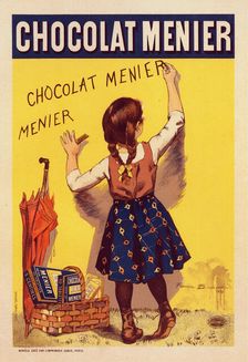 Chocolat Menier , 1896. Creator: Bouisset, Firmin (1859-1925)