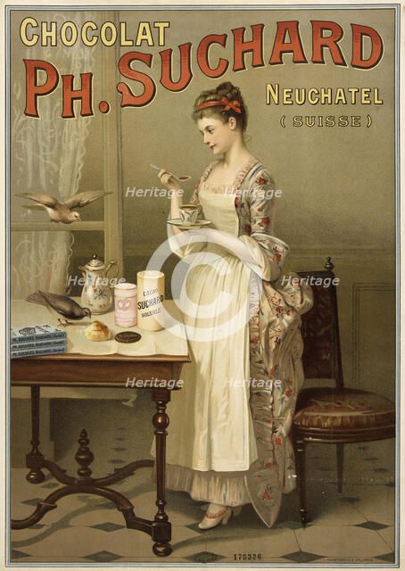Chocolat Suchard, 1889. Creator: Anonymous.
