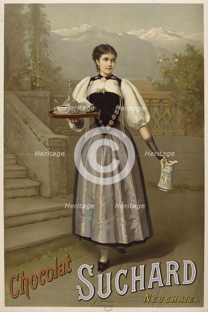 Chocolat Suchard, 1890. Creator: Anonymous.