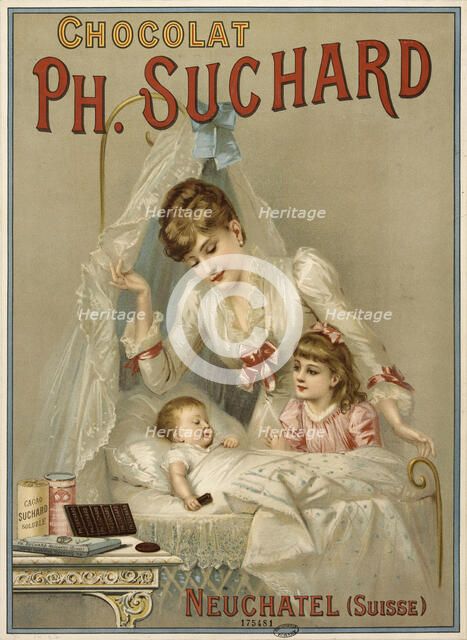 Chocolat Suchard, 1892. Creator: Anonymous.