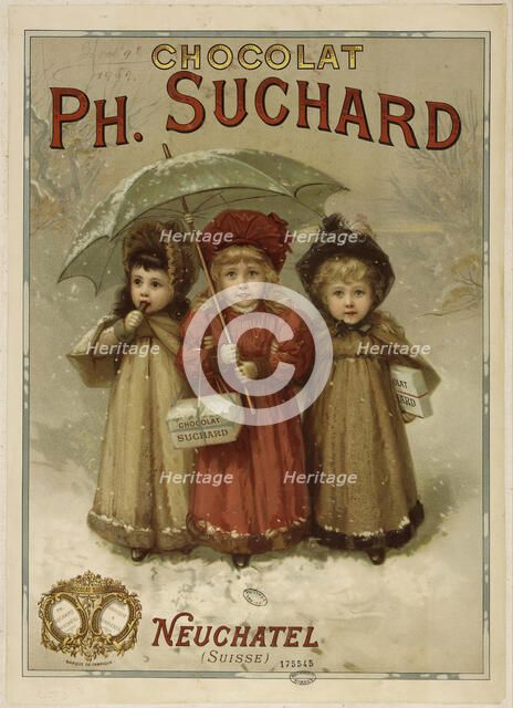 Chocolat Suchard, 1893. Creator: Anonymous.