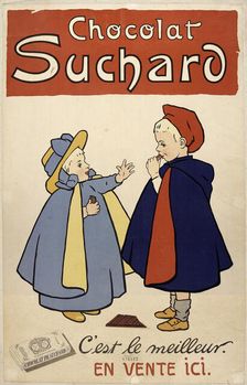 Chocolat Suchard, c. 1900. Creator: Anonymous
