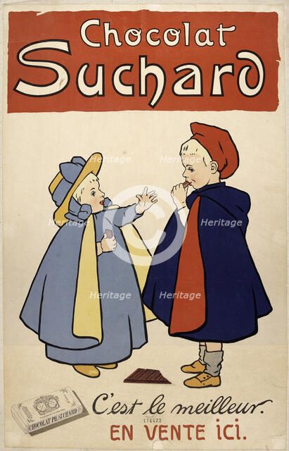 Chocolat Suchard, c. 1900. Creator: Anonymous.