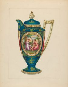 Chocolate Pitcher, c. 1937. Creator: Robert Schuerer