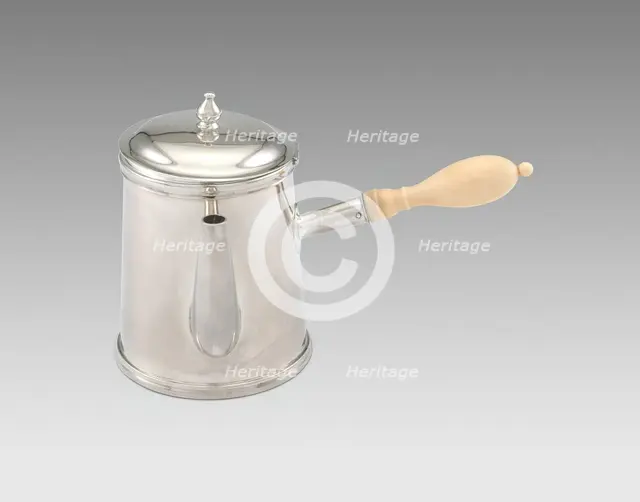 Chocolate Pot, c. 1846/53. Creator: Jones, Ball & Poor.