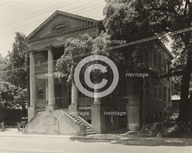 Choctaw, Natchez vic., Adams County, Mississippi, 1938. Creator: Frances Benjamin Johnston.