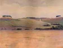Chobham Common 1911, (1914). Artist: James S Ogilvy