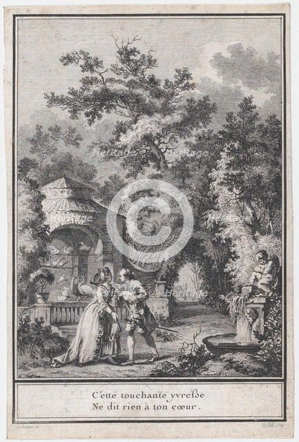 Choice of Songs put into Music by M. de la Borde, ca.1773. Creator: François Denis Née.