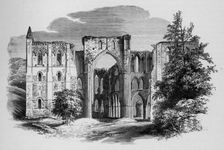 Choir, from North Rievaulx Abbey, c1880, (1897). Artist: Alexander Francis Lydon