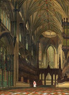 Choir of Ely Cathedral, Cambridgeshire, 19th century