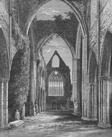 Choir, Looking West Tintern Abbey, c1885, (1897). Artist: Alexander Francis Lydon