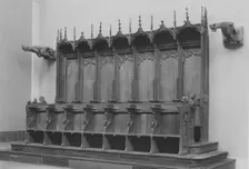 Choir Stall, German, second half of 15th century. Creator: Unknown