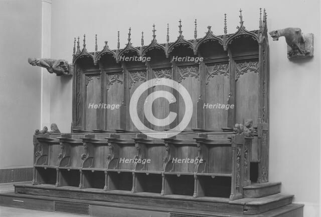 Choir Stall, German, second half of 15th century. Creator: Unknown.