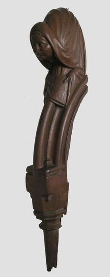 Choir Stall Fragment, French or South Netherlandish, 15th century. Creator: Unknown