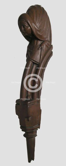 Choir Stall Fragment, French or South Netherlandish, 15th century. Creator: Unknown.