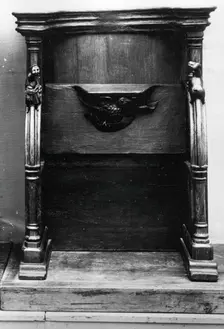 Choir Stall, French, 15th century. Creator: Unknown