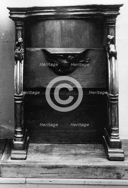 Choir Stall, French, 15th century. Creator: Unknown.