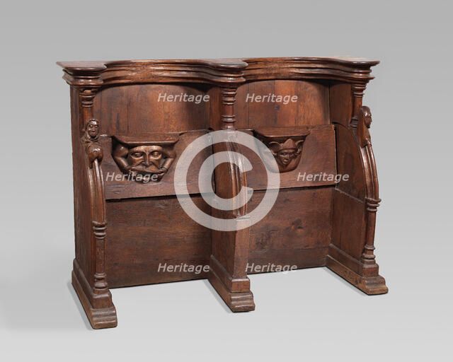 Choir Stalls, French, 15th century. Creator: Unknown.