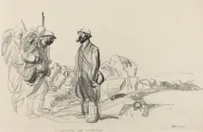 Choisissez vos chambres, c. 1914/1919. Creator: Jean Louis Forain