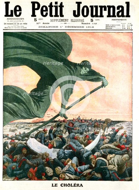 Cholera, 1912. Artist: Unknown