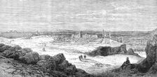 Cholera Camp of the 79th Regiment (Cameron Highlanders) on the Mokattam Heights, Cairo, 1883. Creator: Unknown