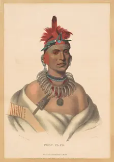 Chon-Ca-Pe, 1837. Creator: Albert Newsam