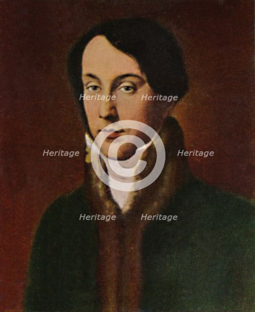 'Chopin 1810-1849. - Gemälde von Hayez', 1934. Creator: Unknown.