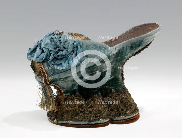 Chopines, Italian, 1590-1610. Creator: Unknown.