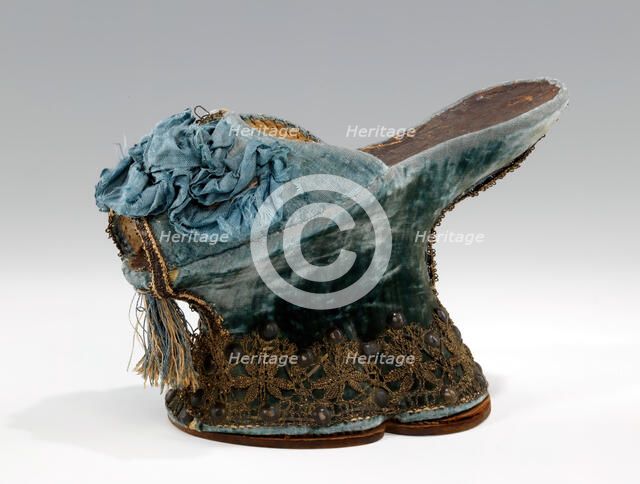 Chopines, Italian, 1590-1610. Creator: Unknown.