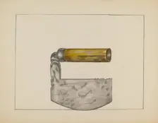 Chopping Blade, c. 1936. Creator: Mae Szilvasy